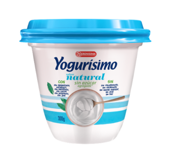 YOGURISIMO natural s/azucar x300g