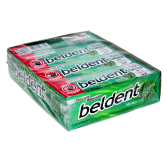 BELDENT chicle menta x20u