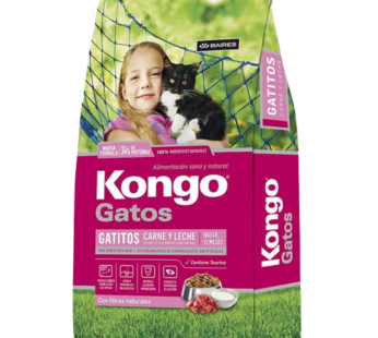 KONGO gatito carne/leche x1Kg