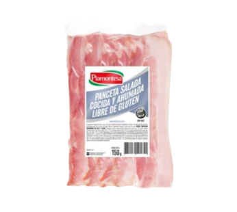 PIAMONTESA panceta ahumada feteada x150g