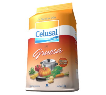 CELUSAL sal gruesa paquete x1Kg