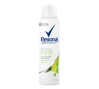 REXONA WOM desodorante bamboo/aloe (150ml) x89g