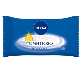 NIVEA jabon tocador cremoso milk x125g