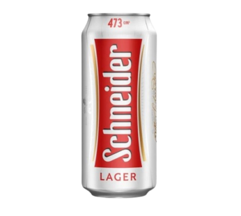 SCHNEIDER cerveza lata x473cc