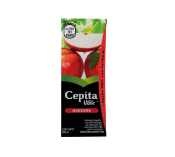 CEPITA jugo manzana x200cc