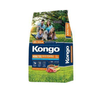KONGO perro adulto pequeño carne/pollo/vegetales x8Kg