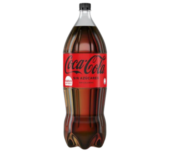 COCA COLA gaseosa zero x2,25Lt