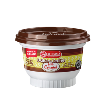 SERENISIMA dulce de leche colonial x250g