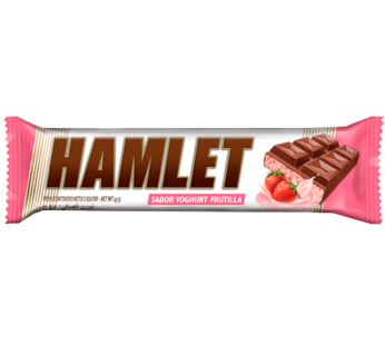 HAMLET chocolate yogur/frut. x43g