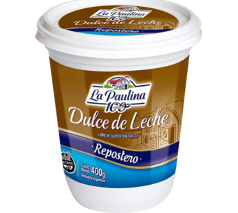 PAULINA dulce de leche repostero x400g