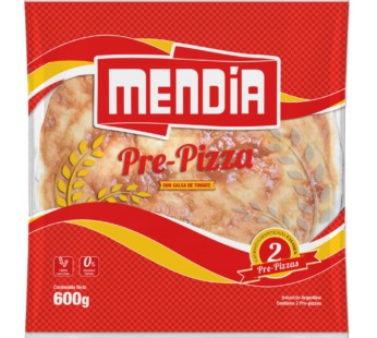 MENDIA prepizza x2Un.