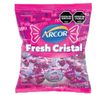ARCOR caramelos fresh cristal x405g