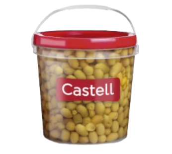 CASTELL aceituna verde descarozada x4Kg