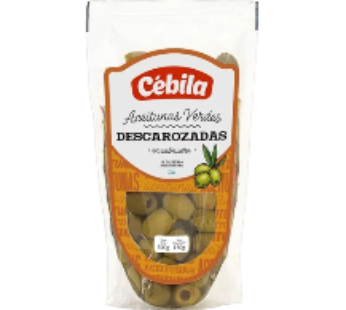 CEBILA aceitunas verdes descarozadas x150g