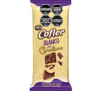 COFLER chocolate blanco chocolinas x55g