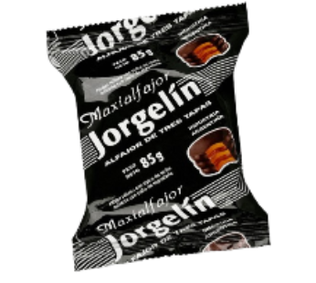 JORGELIN alfajor chocolate x85g