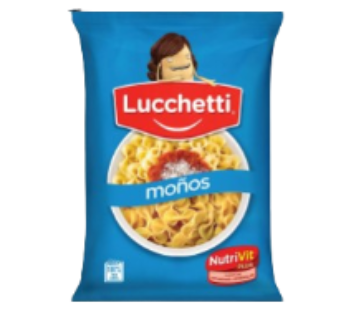 LUCCHETTI fideos moños x500g