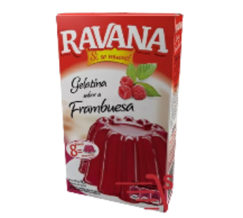 RAVANA gelatina frambuesa x40g