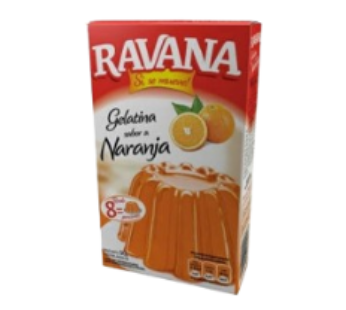 RAVANA gelatina naranja x40g