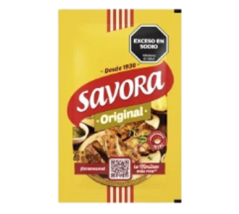 SAVORA mostaza sachet x60g