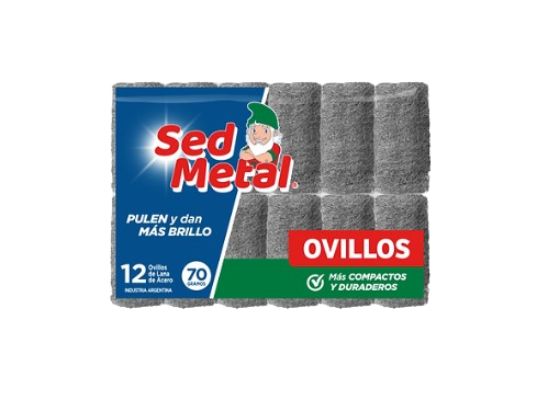 SED METAL ovillos 12Un. x70g