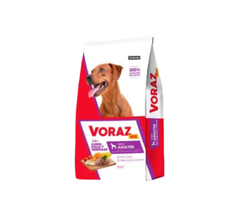 VORAZ perro mix carne pollo vegetales x3Kg