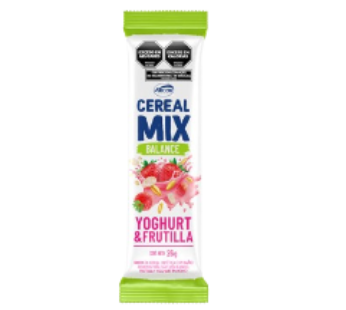 ARCOR cereal mix yogur frutilla light x26g