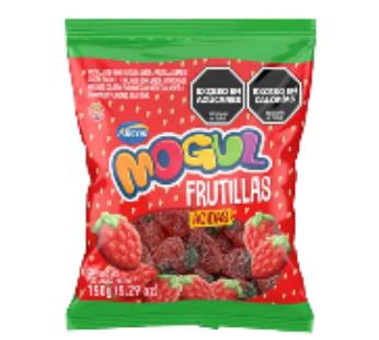ARCOR mogul frutillas acidas x500g