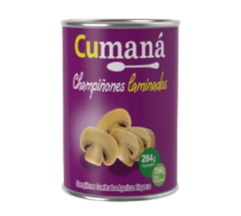 CUMANA champignones laminados x284g