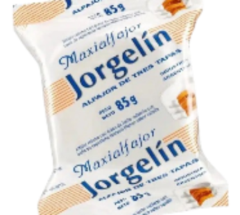 JORGELIN alfajor dulce de leche x85g