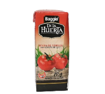 LA HUERTA pulpa tomate x205g