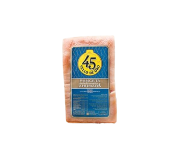 SELLO DE ORO panceta ahumada con cuero