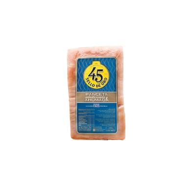 SELLO DE ORO panceta ahumada con cuero