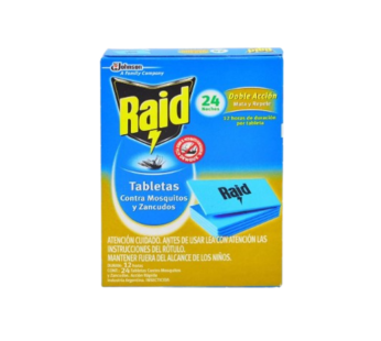 RAID vape tabletas x24Un.