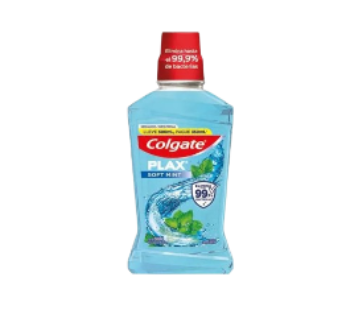 COLGATE enjuague bucal plax soft mint x250cc