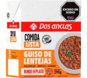 DOS ANCLAS guiso lentejas x390g