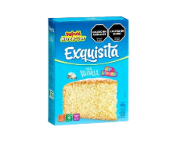 EXQUISITA bizcochuelo vainilla x540g