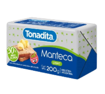 TONADITA manteca light x200g