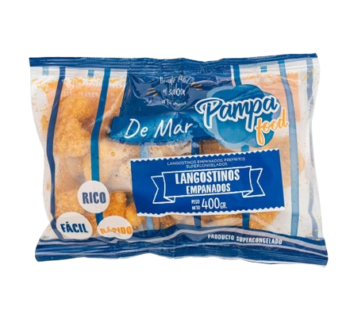PAMPA FOOD langostinos rebozados x400g