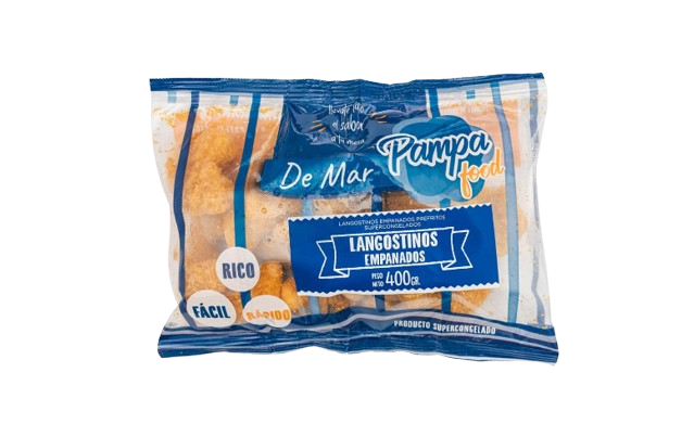 PAMPA FOOD langostinos rebozados x400g
