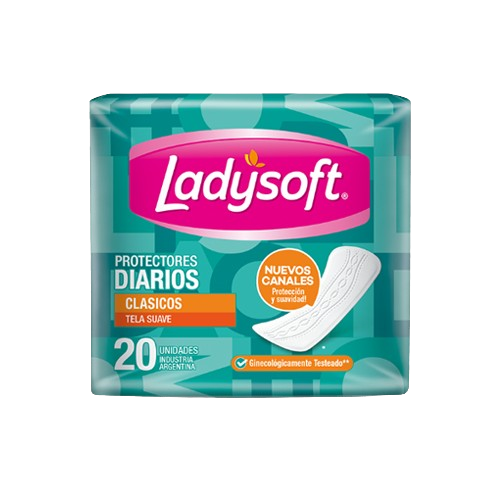 LADYSOFT protectores clasico suaves x20Un.