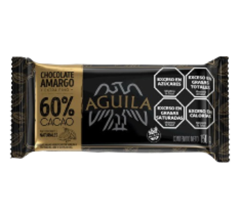 AGUILA chocolate 60% cacao sin tacc x150g