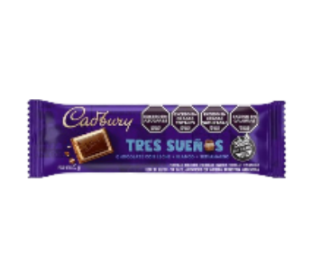 CADBURY chocolate tres sueños x25g