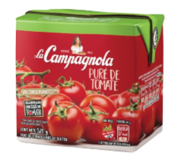 CAMPAGNOLA pure tomate x520g