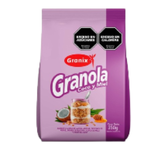 GRANIX granola crocante coco miel x350g