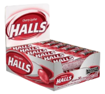 HALLS pastillas free cherry sin azucar x12Un.