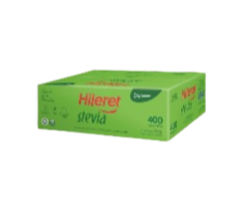 HILERET edulcorante stevia x400Un.