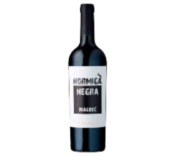 HORMIGA NEGRA vino malbec x750cc