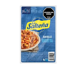 LA SALTEÑA ravioles ricota x450g