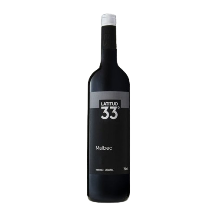 LATITUD 33 vino tinto malbec x750cc